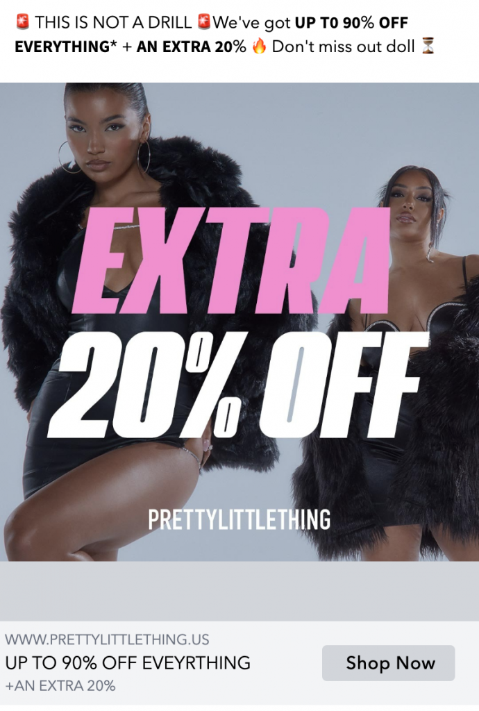 PrettyLittleThing's Cyber Monday Sale Is Dangerous Fast Fashion